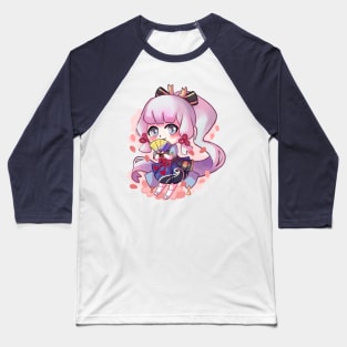 Genshin impcat Ayaka Baseball T-Shirt